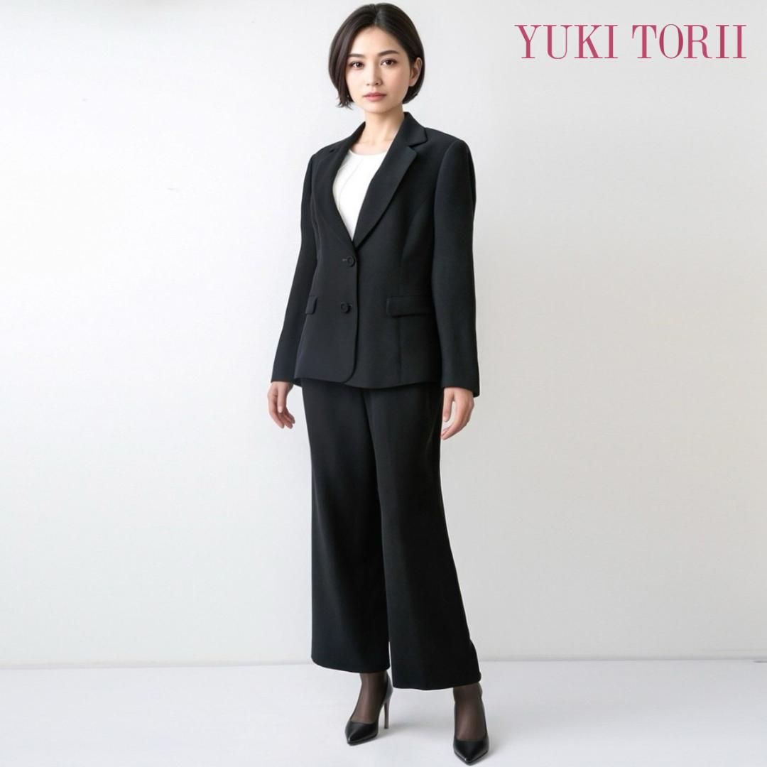 ユキトリイ 礼服 13号 パンツスーツ ポケット付き