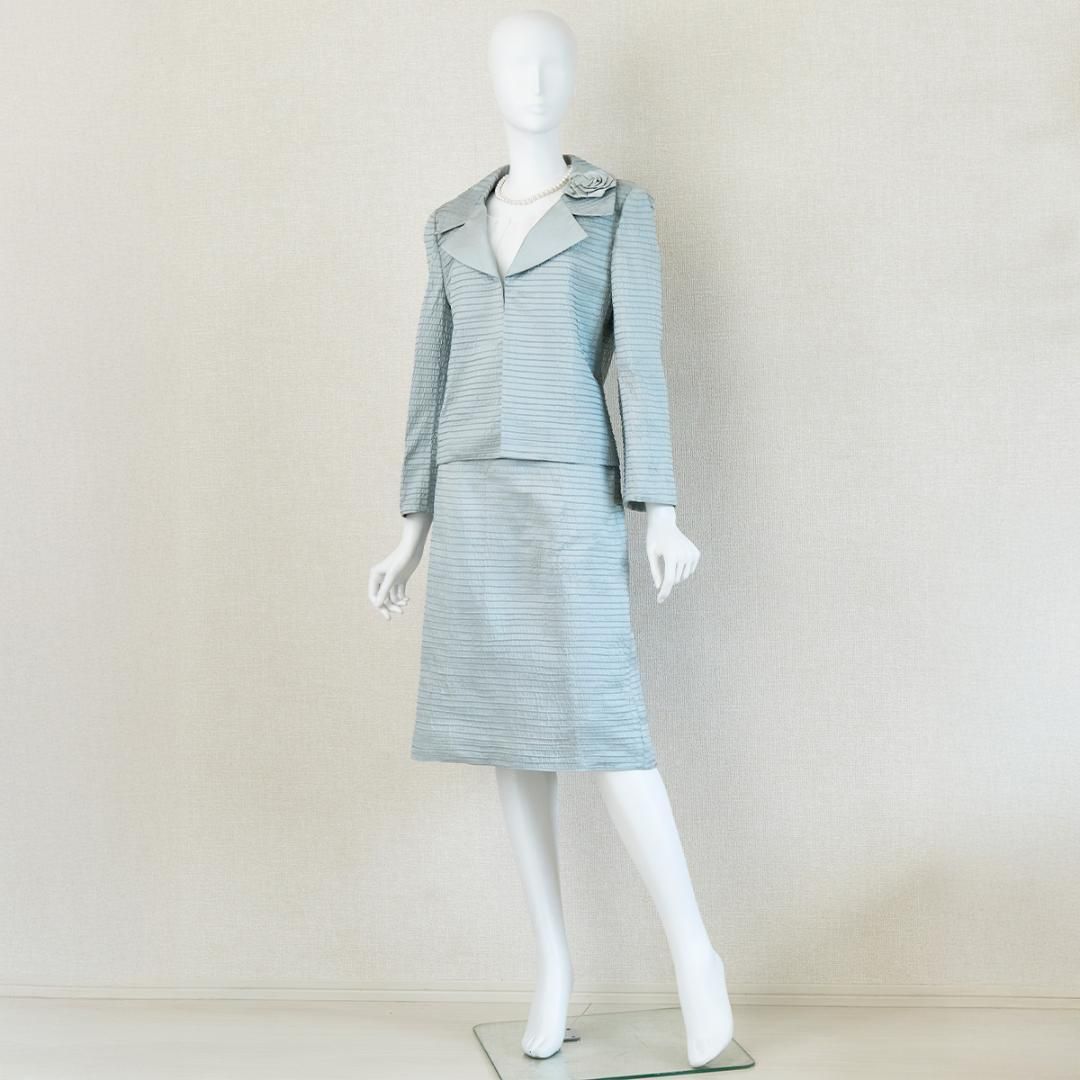 高品質！ 当日発送 ユキトリイ セレモニー 11号 ブルー系 シルク 覚えて