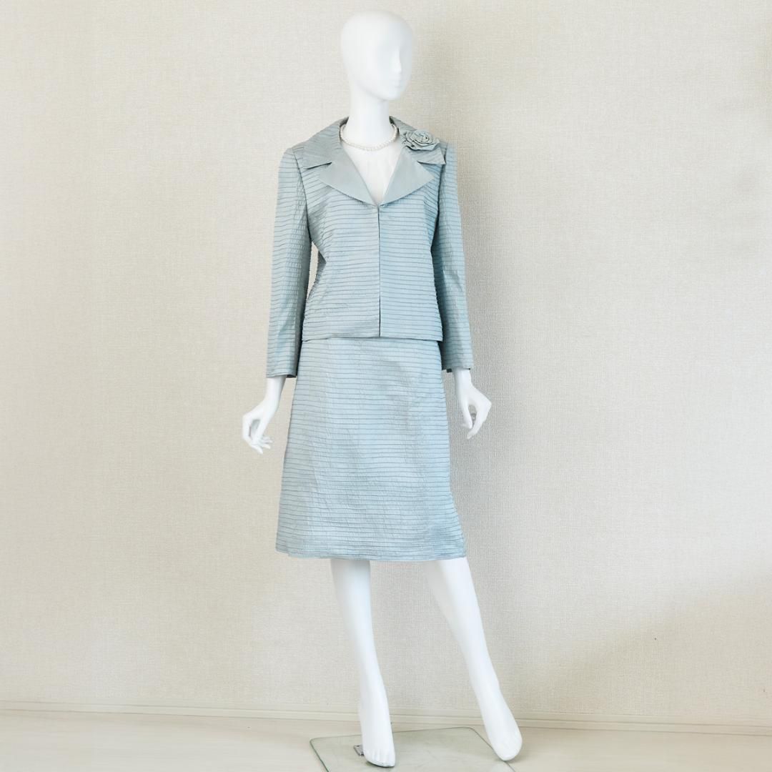 ブルー系 シルク