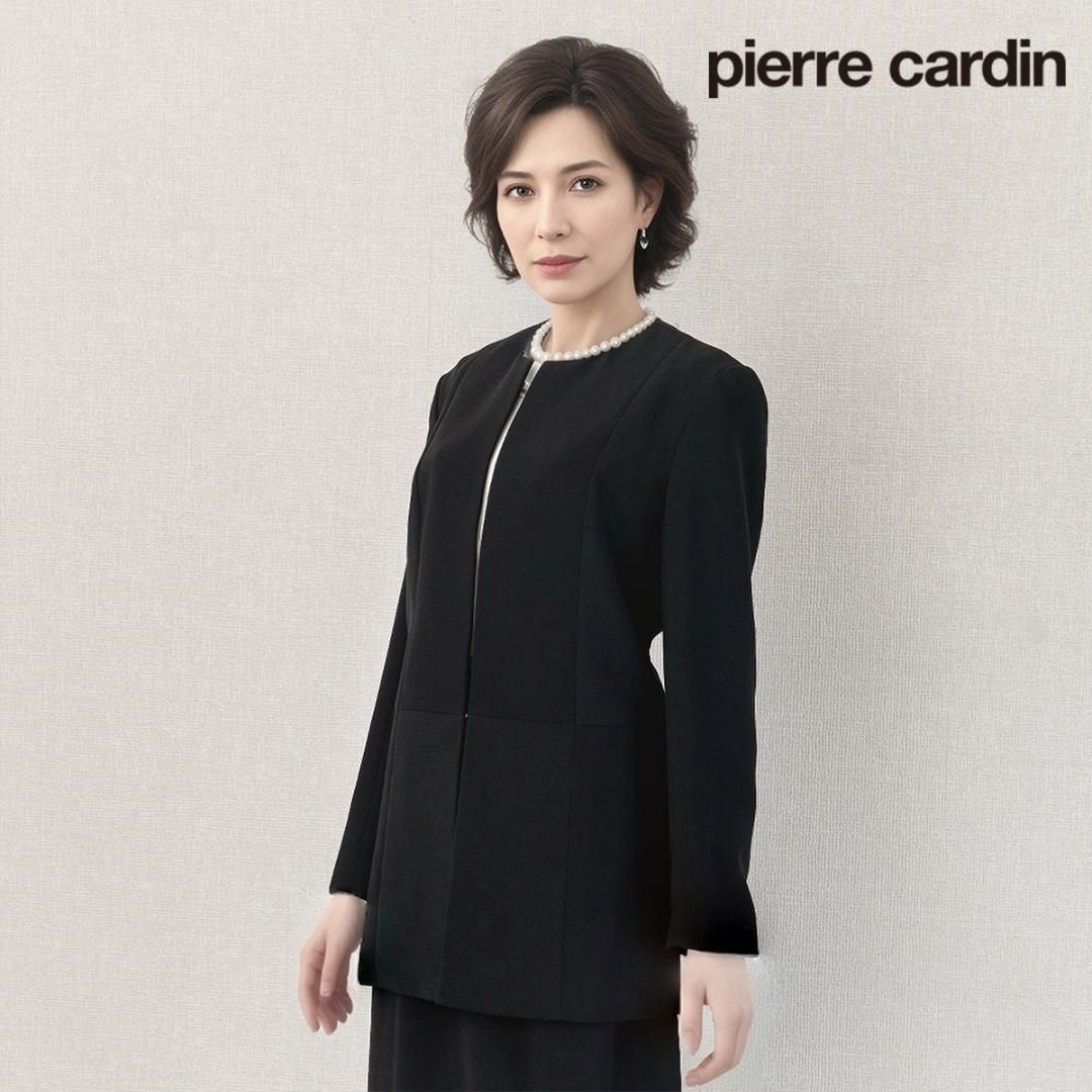 当日発送 ピエールカルダン 礼服 9号 スタイルアップ効果