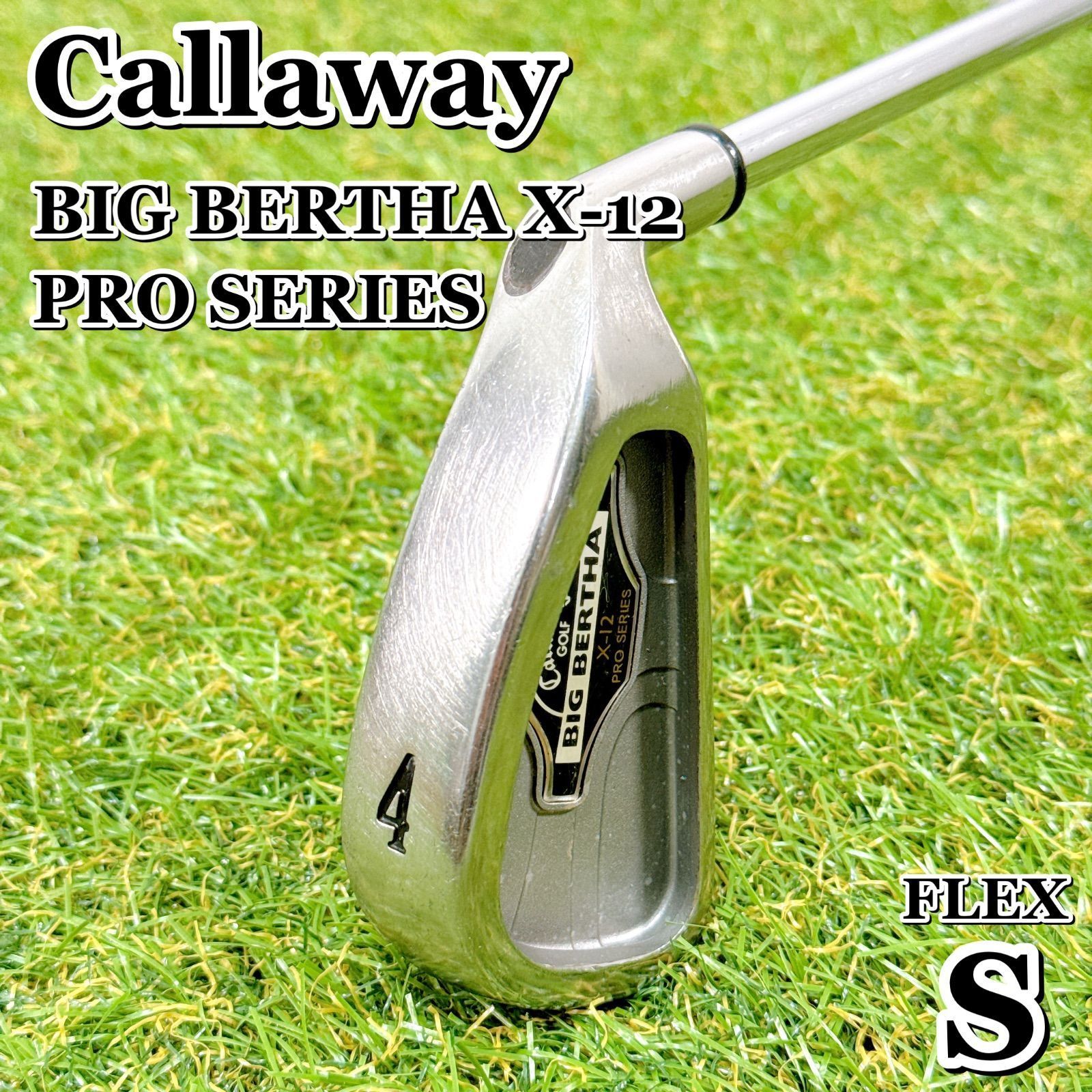 Callaway BIG BERTHA X-12 PRO SERIES キャロウェイ ビッグバーサ 4番