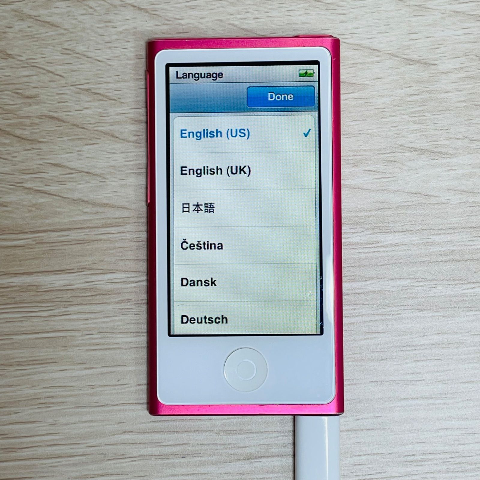 iPod nano 第7世代 16GB ピンク 初期化済 動作良好 【公式通販】