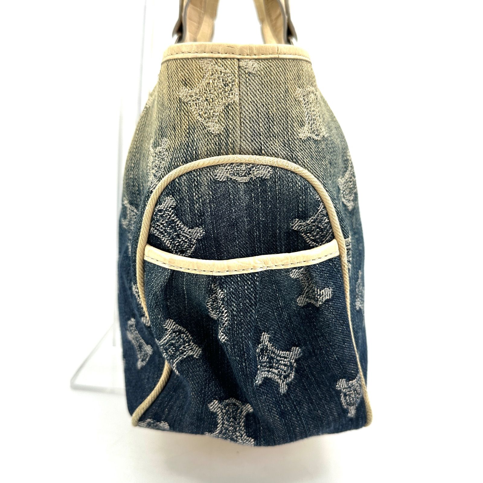 CELINE】セリーヌ ブギーバッグ パリマカダム デニム ブルー - メルカリ