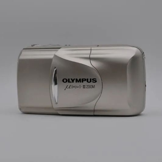 動作OK OLYMPUS μ mju II ZOOM コンパクトフィルムカメラ