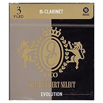 D Addario WoodWinds ダダリオ リード Bbクラリネット用 GRAND CONCERT SELECT FILED 硬さ 3.0 入り
