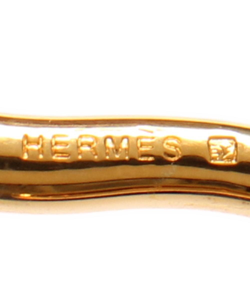 さんさん様　美品　エルメス　HERMÈS バングル ゴールド　シルバー金具 エルメス バングル ゴールド金具 ジャンボブレス レディース HERMES