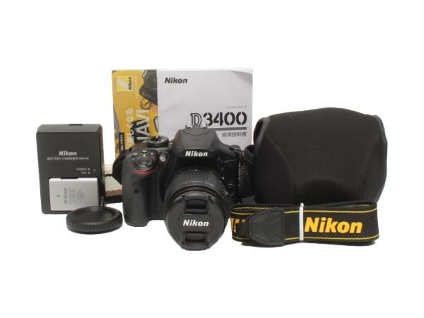 Nikon D3400デジタル一眼レフカメラ レンズセット デジタル一眼レフカメラ Nikon D3400 レンズキット|福岡のレンタル