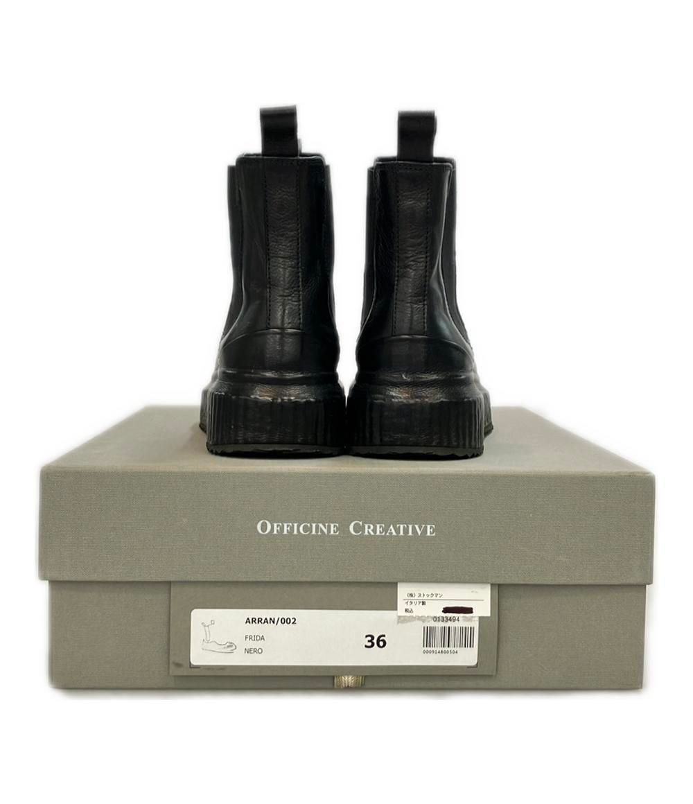  オフィチーネクリエイティブ サイドゴアブーツ ショートブーツ レディース SIZE 36 M OFFICINE CREATIVE その他 ブーツ