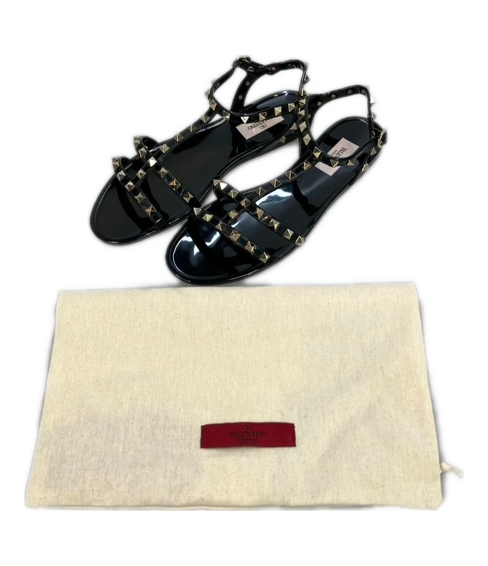 美品 ヴァレンティノ・ガラヴァーニ ラバーサンダル ロックサンダル