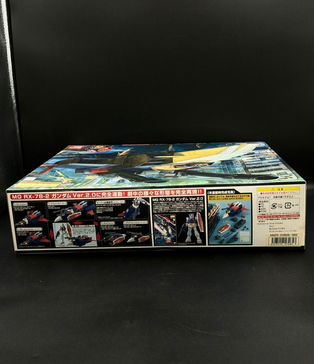 バンダイ 機動戦士ガンダム MG 1 100 地球連邦軍 試作型戦術支援メカ Gファイター ガンダム Ver 2 0用 V作戦モデル プラモデル