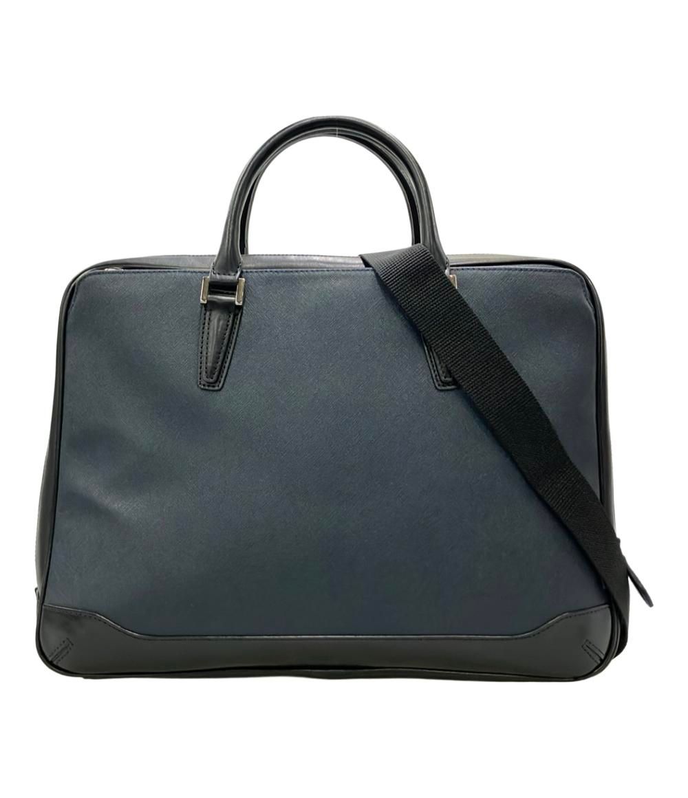 A4収納 COACH 2way ビジネスバッグ 斜め掛け ブラック メンズ A4収納 COACH 2way ビジネスバッグ 斜め掛け ブラック メンズ