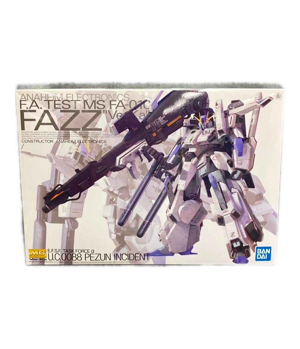 バンダイ 機動戦士ガンダム MG 1 100 FAZZ Ver Ka プラモデル
