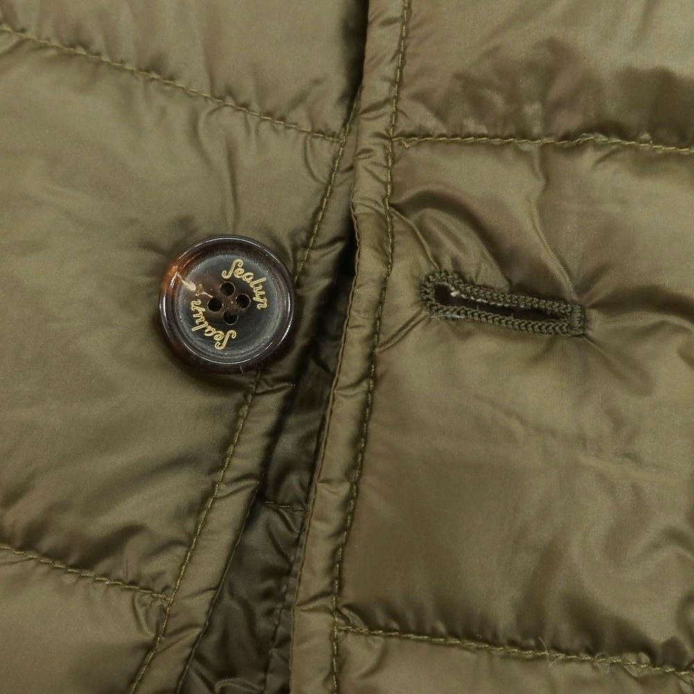 中古】シーラップ Sealup ナイロン テーラード型 ダウンジャケット