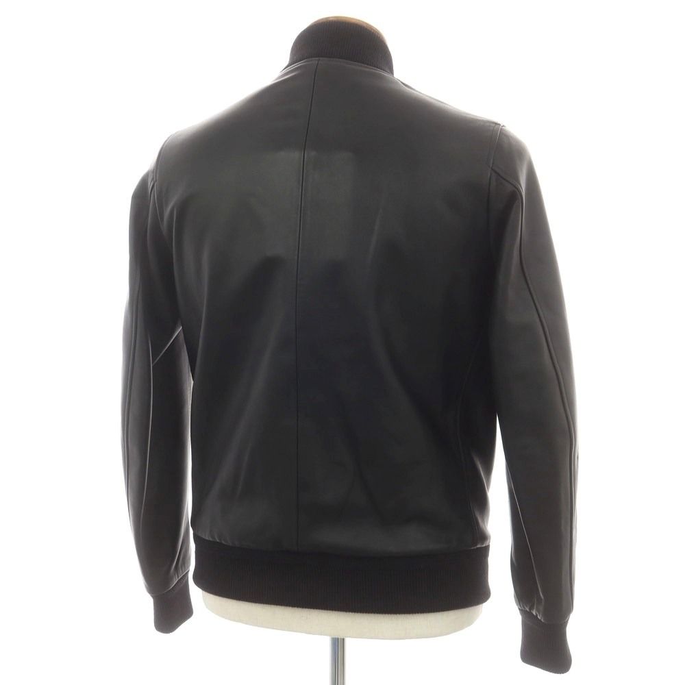 Cinquanta◆チンクアンタ ◆ラムレザージャケット◆ブルゾン◆46サイズ 中古】チンクアンタ Cinquanta ラム レザーブルゾン ブラック【サイズ