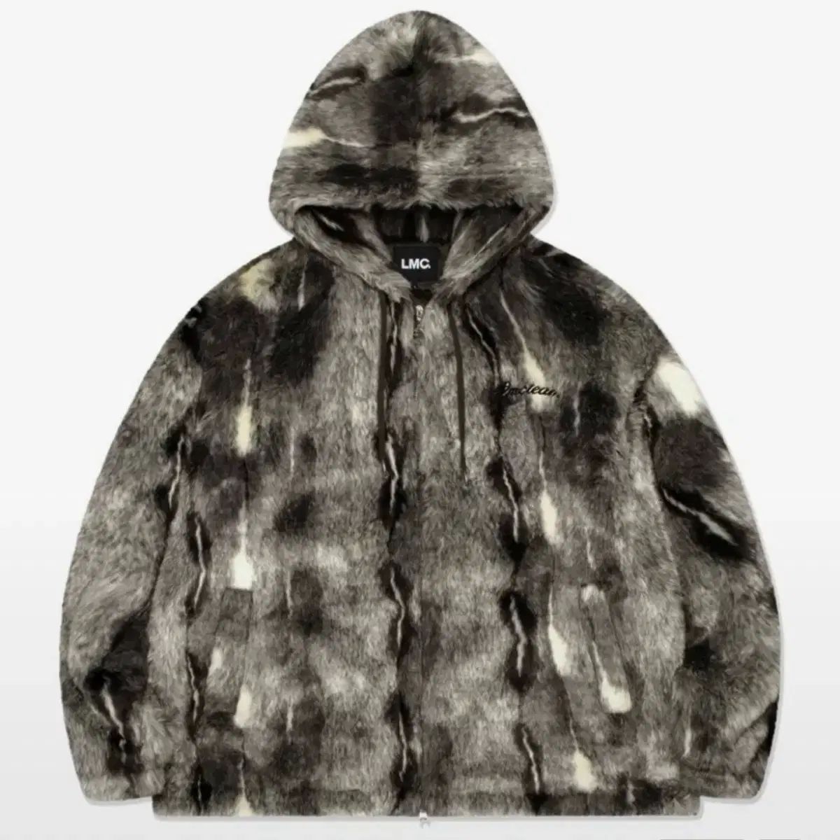 s LMC ファー ヘビー ショートジャンパー ファー フードジップアップ ジャケット エルエムシー