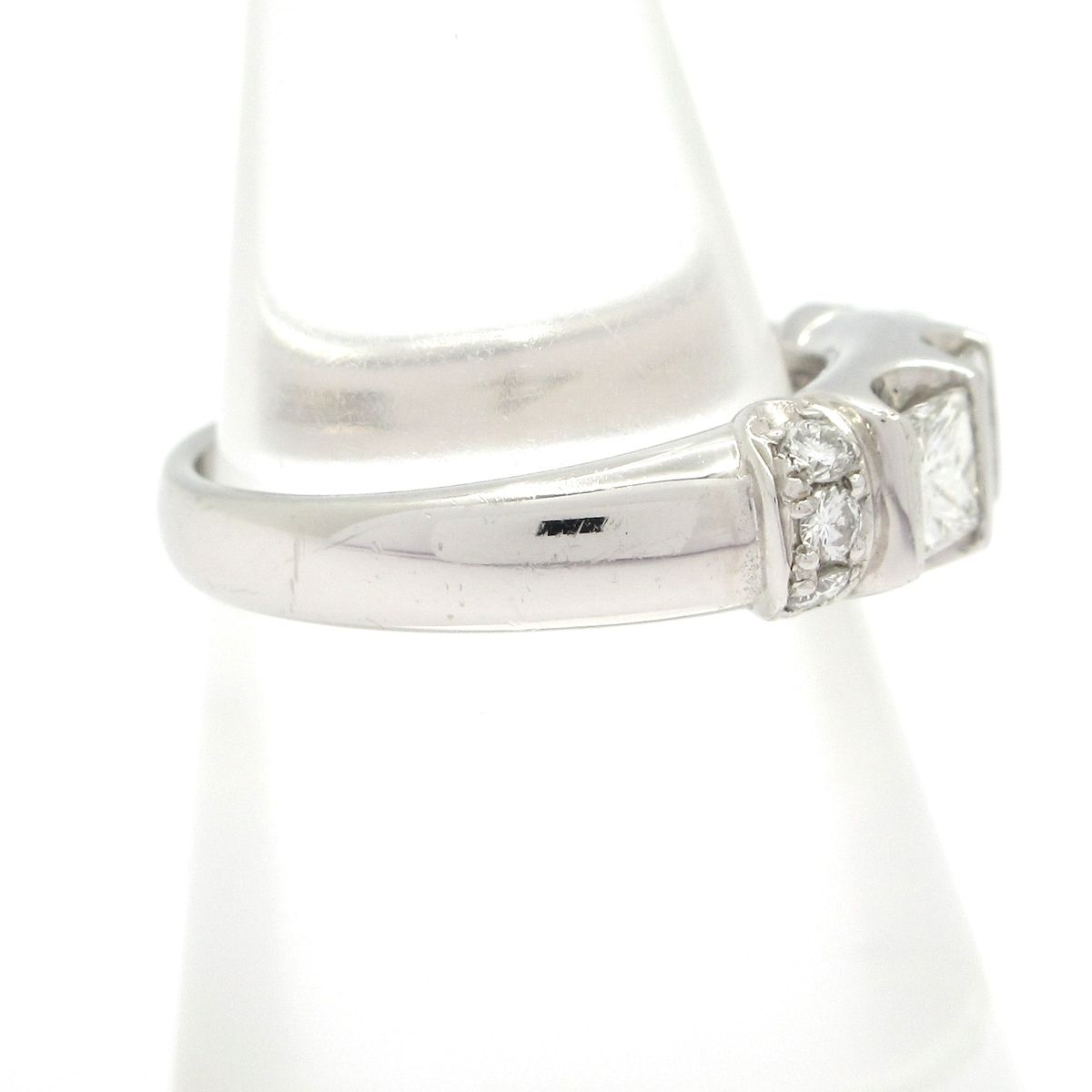 Unbranded ノーブランド リング Pt 900×ダイヤモンド 総重量 6.0 g 1.04刻印