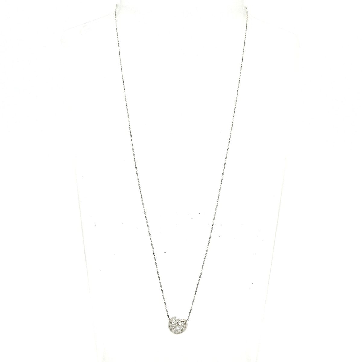 STAR JEWELRY スタージュエリー ネックレス Pt 950 ダイヤモンド 総重量 3 6 g ダイヤ0 28カラット