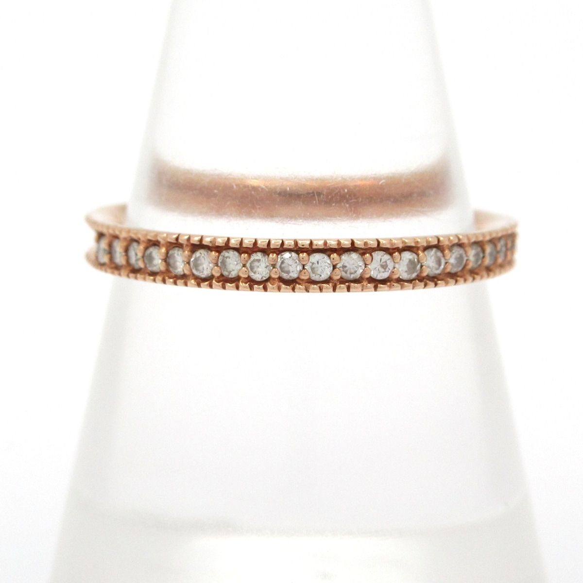 組曲 KUMIKYOKU クミキョク リング K10PG×ダイヤモンド 総重量 1.5g 0.13刻印