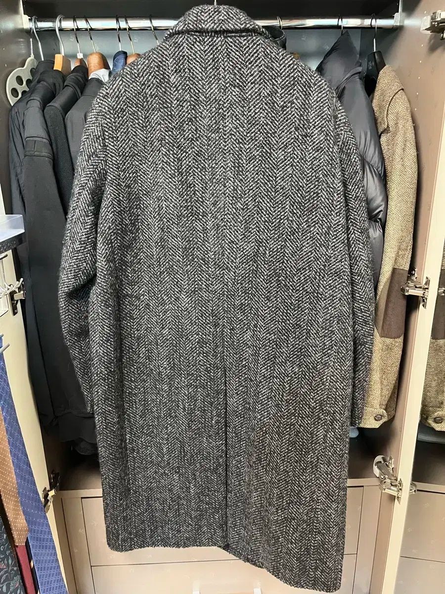 Club Monaco クラブモナコ ヘリンボーン シングルコート XL