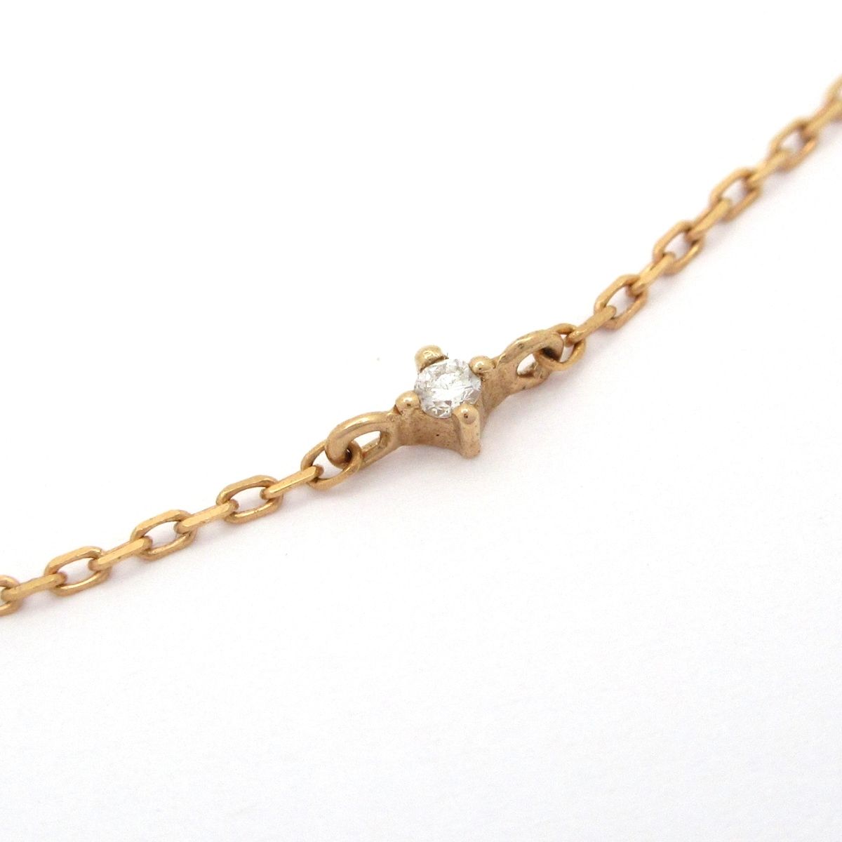 ete エテ ブレスレット K 18 PG ダイヤモンド 総重量 0 7 g 5 Pダイヤ