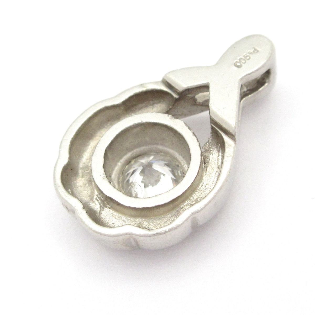 Unbranded ノーブランド ペンダントトップ Pt 900×ダイヤモンド 総重量 4.2 g 0.31刻印