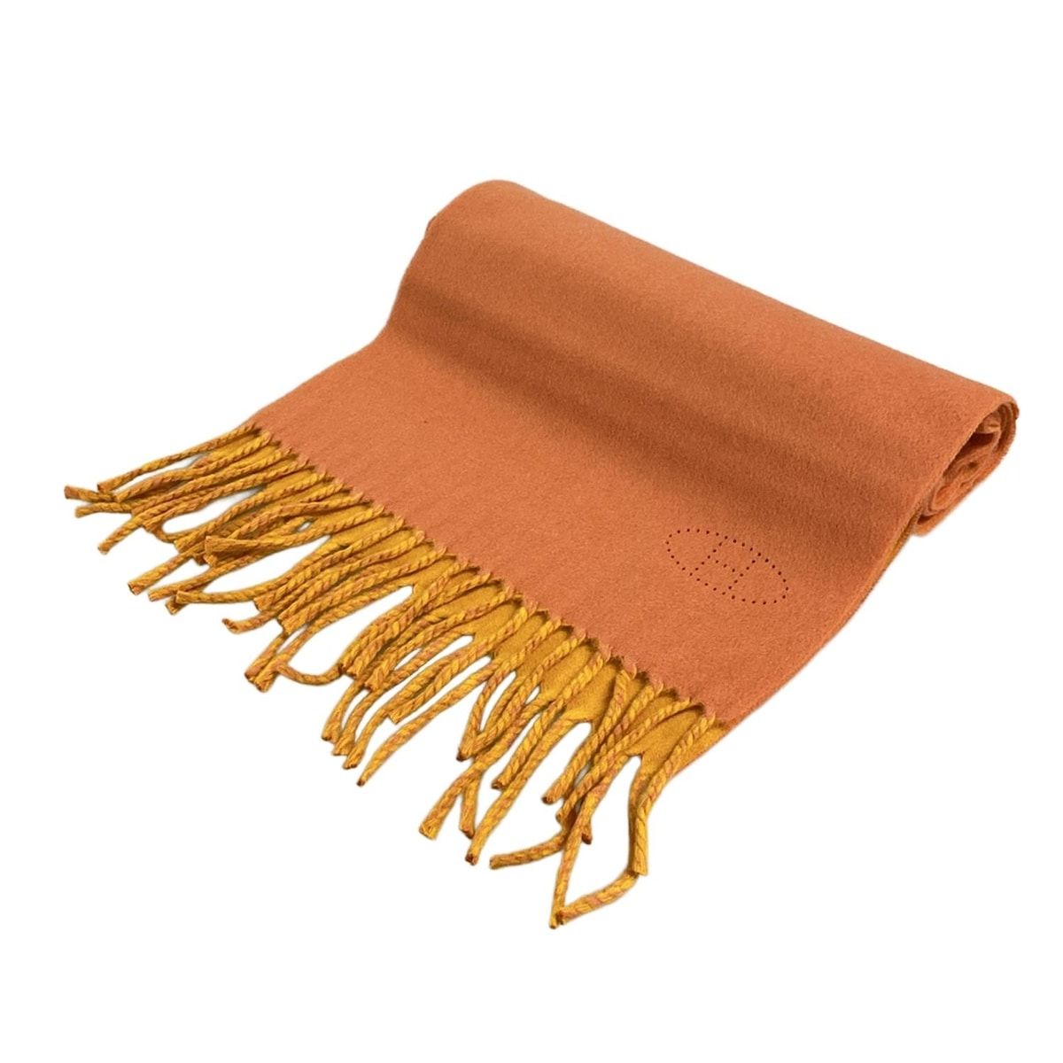 HERMES(エルメス) マフラー美品 エシャルプリバーシブルエブリン