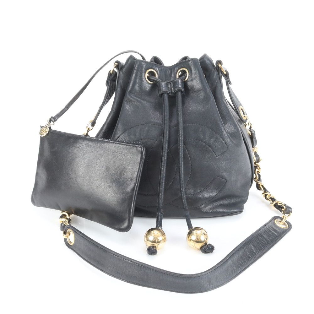 ⛄️極美品⛄️レア品シャネルCHANELラムスキンココ巾着型ショルダーバッグ#479 ⛄️極美品⛄️レア品シャネルCHANELラムスキンココ巾着型ショルダー