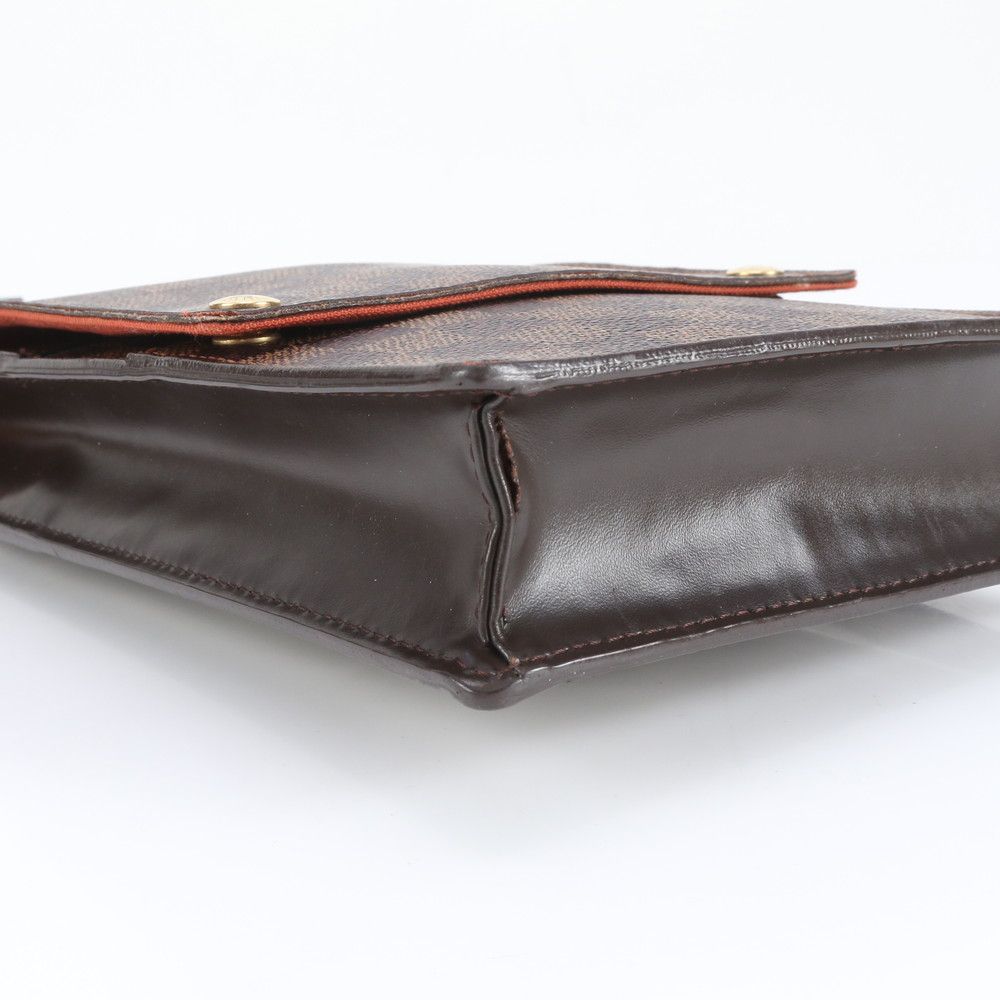 極美品 ルイヴィトン ダミエ ポートベロー N45271 レザー ショルダー