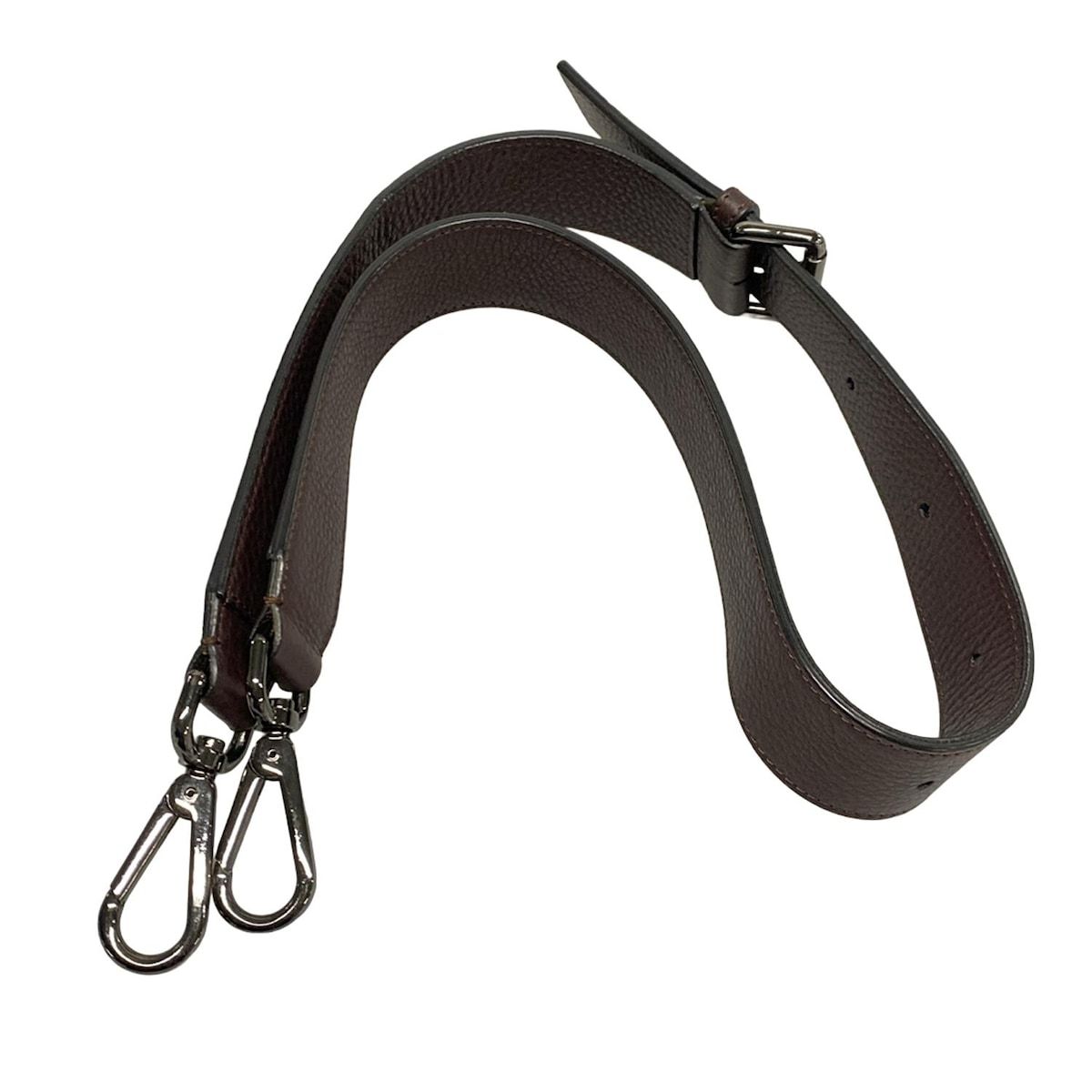 格安通販サイト。 CHRISTIAN LOUBOUTIN クリスチャンルブタン ビジネスバッグ ダークブラウン レザー