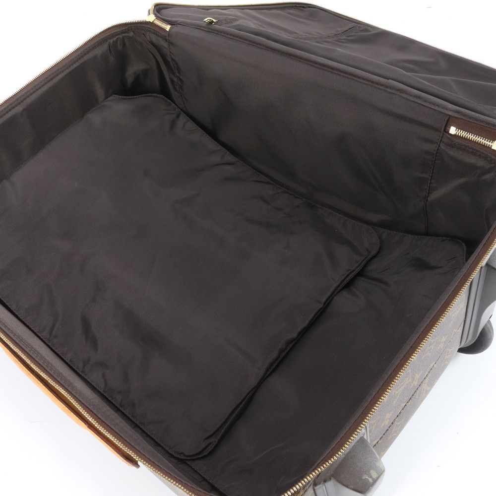 極美品 ルイヴィトン モノグラム ペガス55 M23294 レザー スーツケース