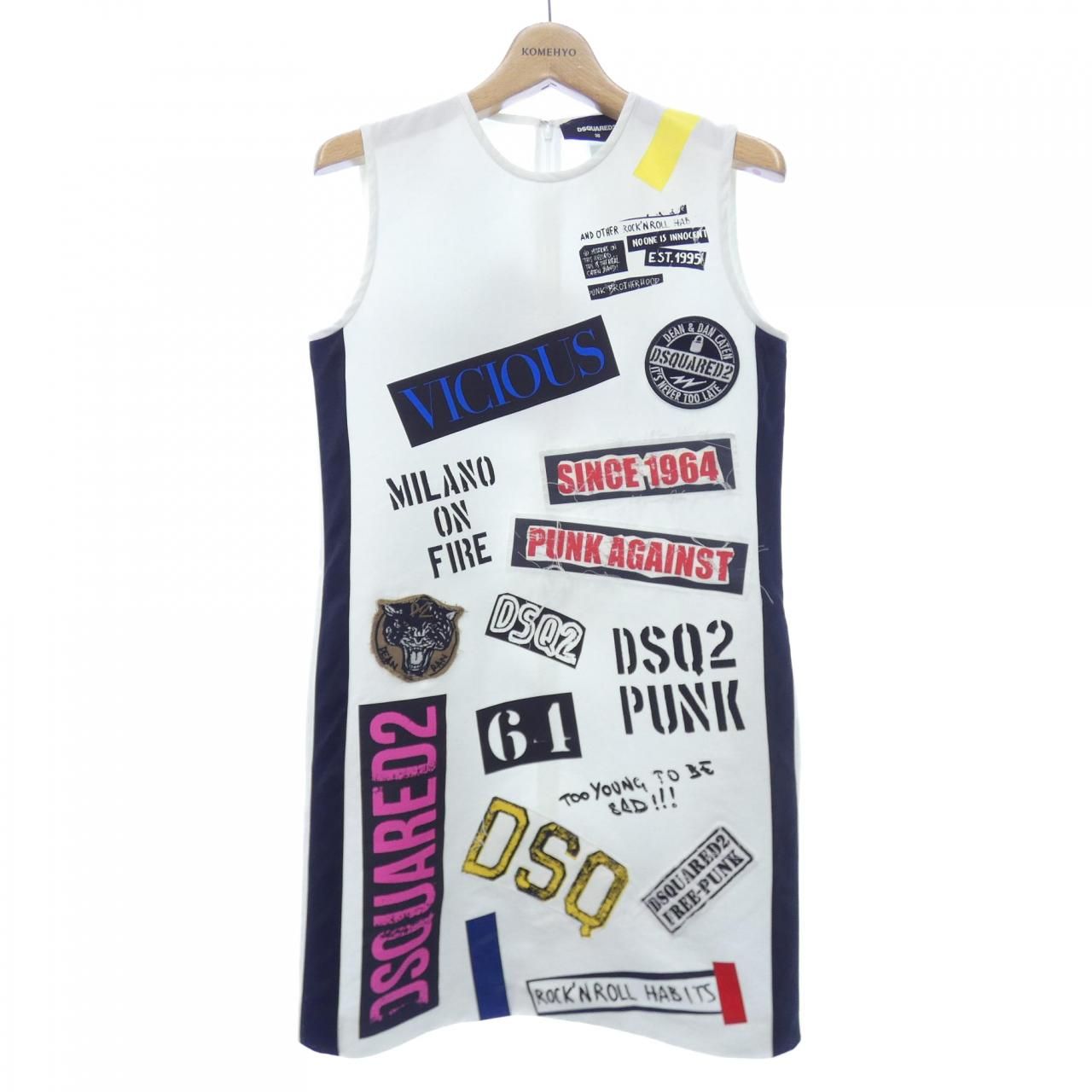 ディースクエアード 購入 DSQUARED2 ワンピース ディースクエアード  