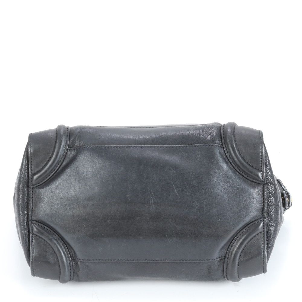 セリーヌ　ラゲージ　ミニ　トートバッグ　レザー　スリ　2016年 セリーヌ ラゲージ ミニ トートバッグ レザー スリ 2016年 レディース