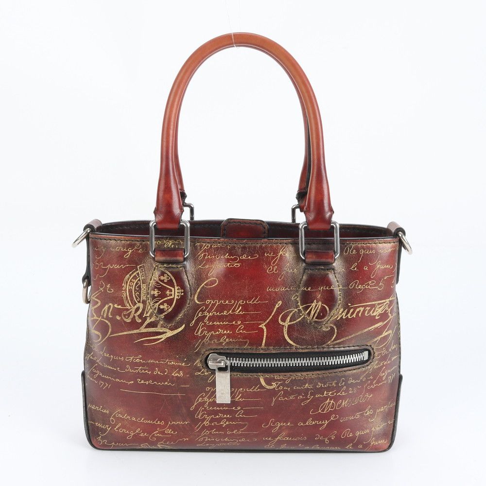 極美品 ベルルッティ カリグラフィ ゴールデン パティーヌ レザー