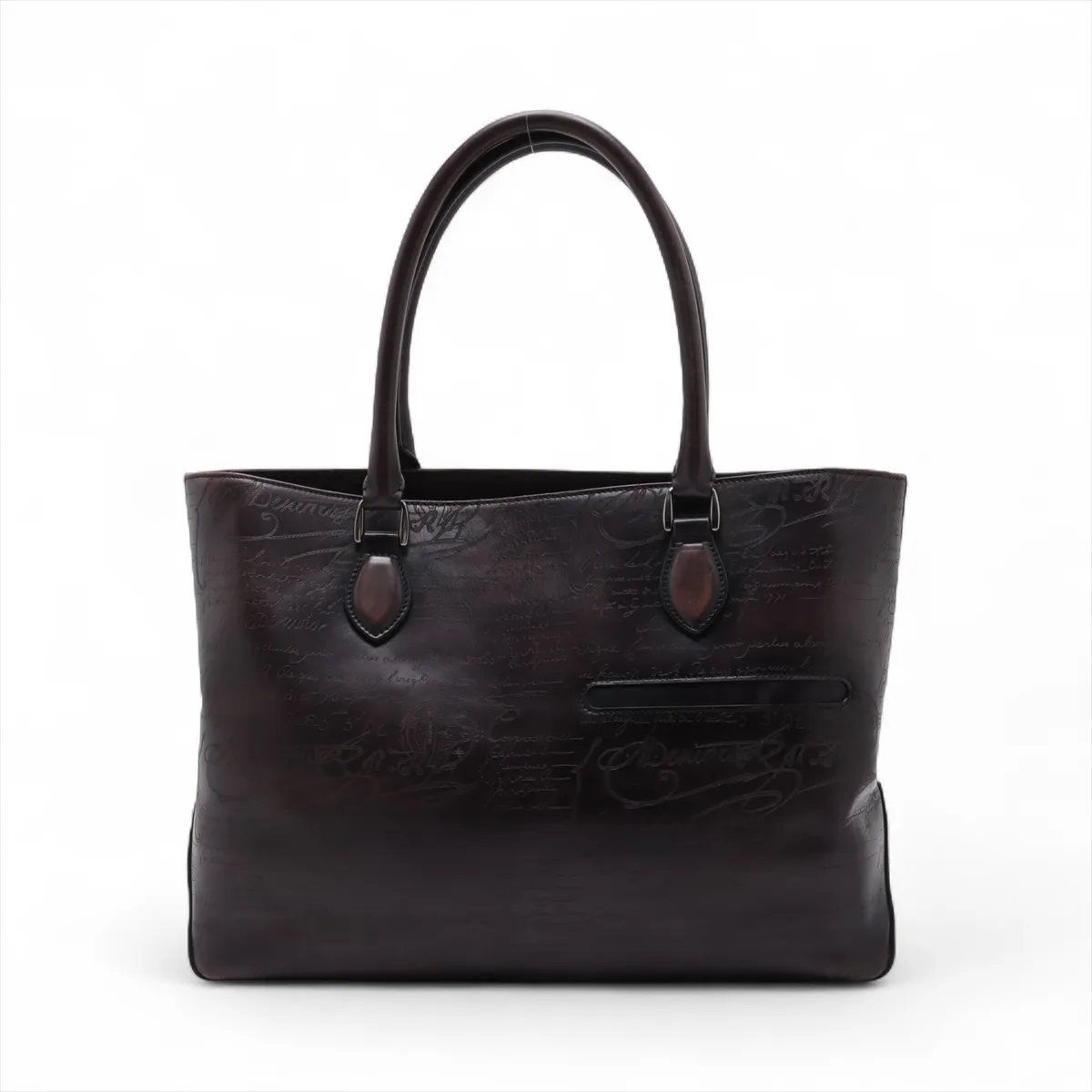 美品 ベルルッティ トゥジュール カリグラフィ レザー トート バッグ