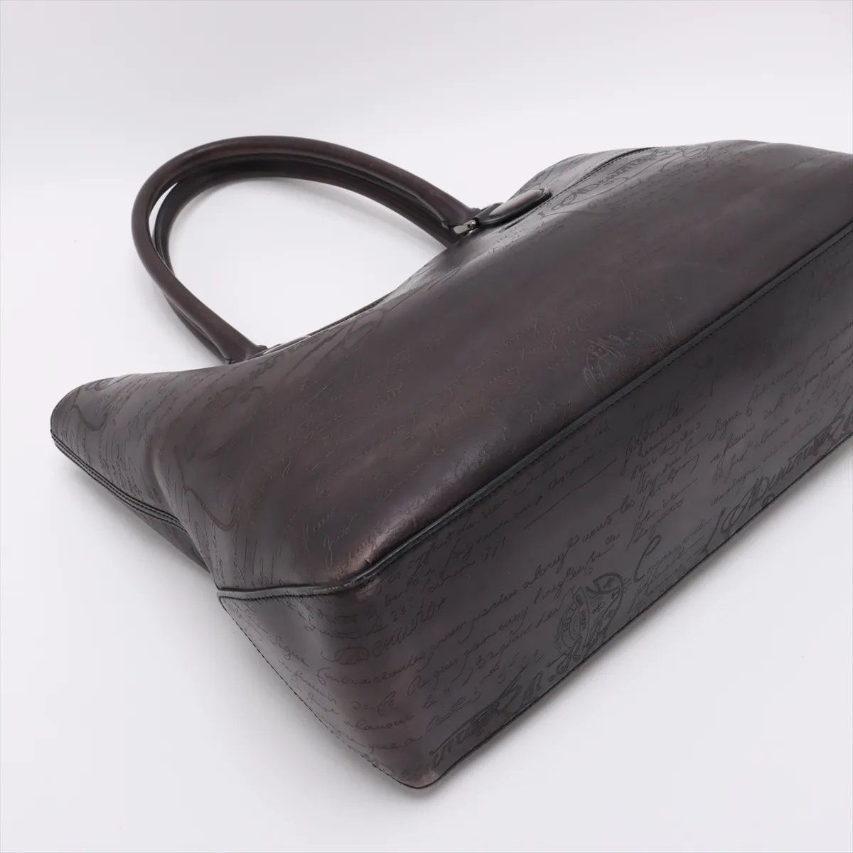 ベルルッティ　カリグラフィ　トゥジュール　レザー　トートバッグ Berluti ベルルッティ 美品 超希少 日本20周年限定モデル スクリット