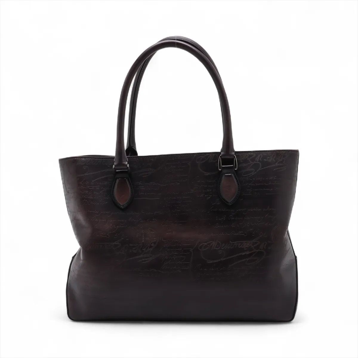 【極美品】ベルルッティ トゥジュールトート カリグラフィ トートバッグ ボルドー 美品 ベルルッティ トゥジュール カリグラフィ レザー トート バッグ