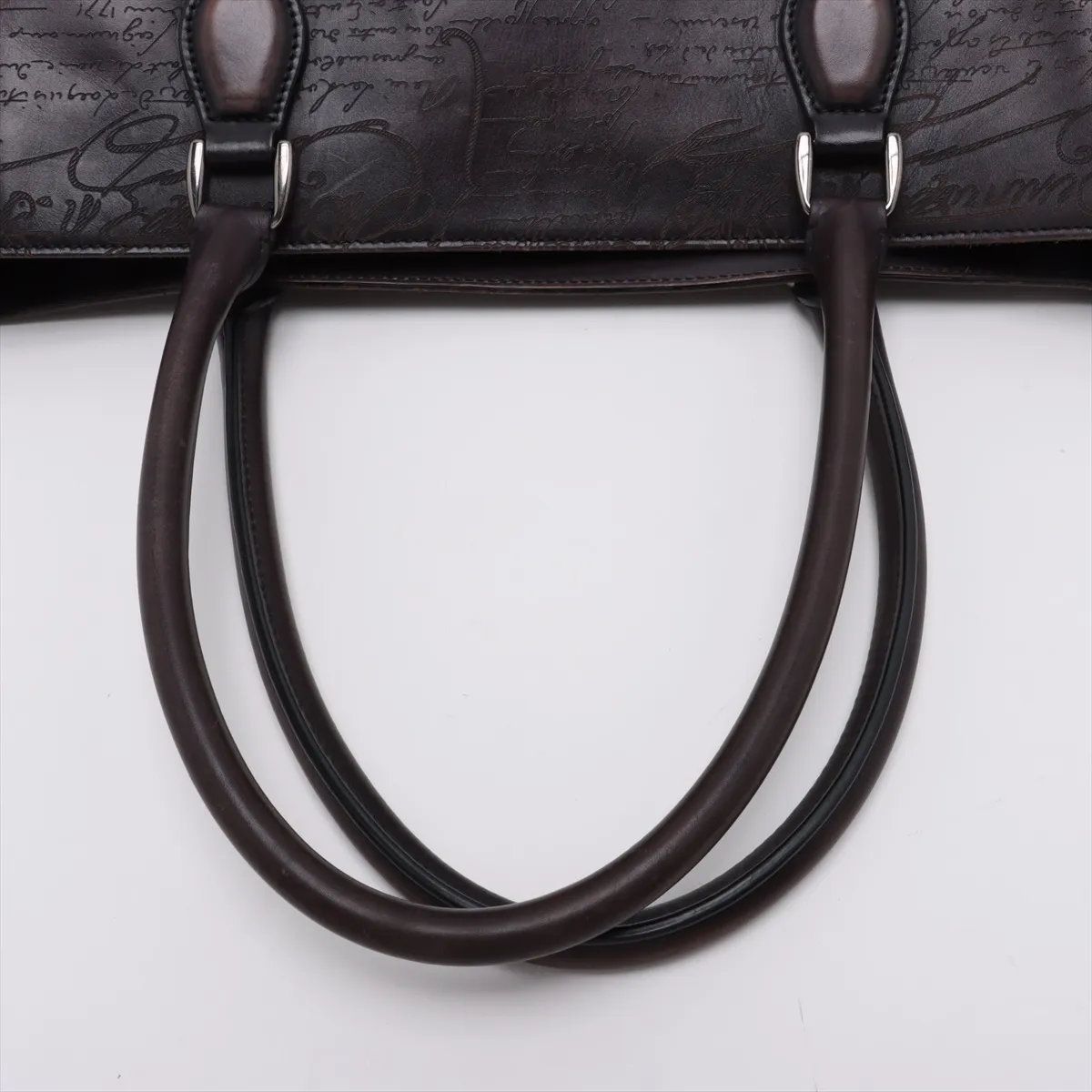 美品 ベルルッティ トゥジュール カリグラフィ レザー トート バッグ