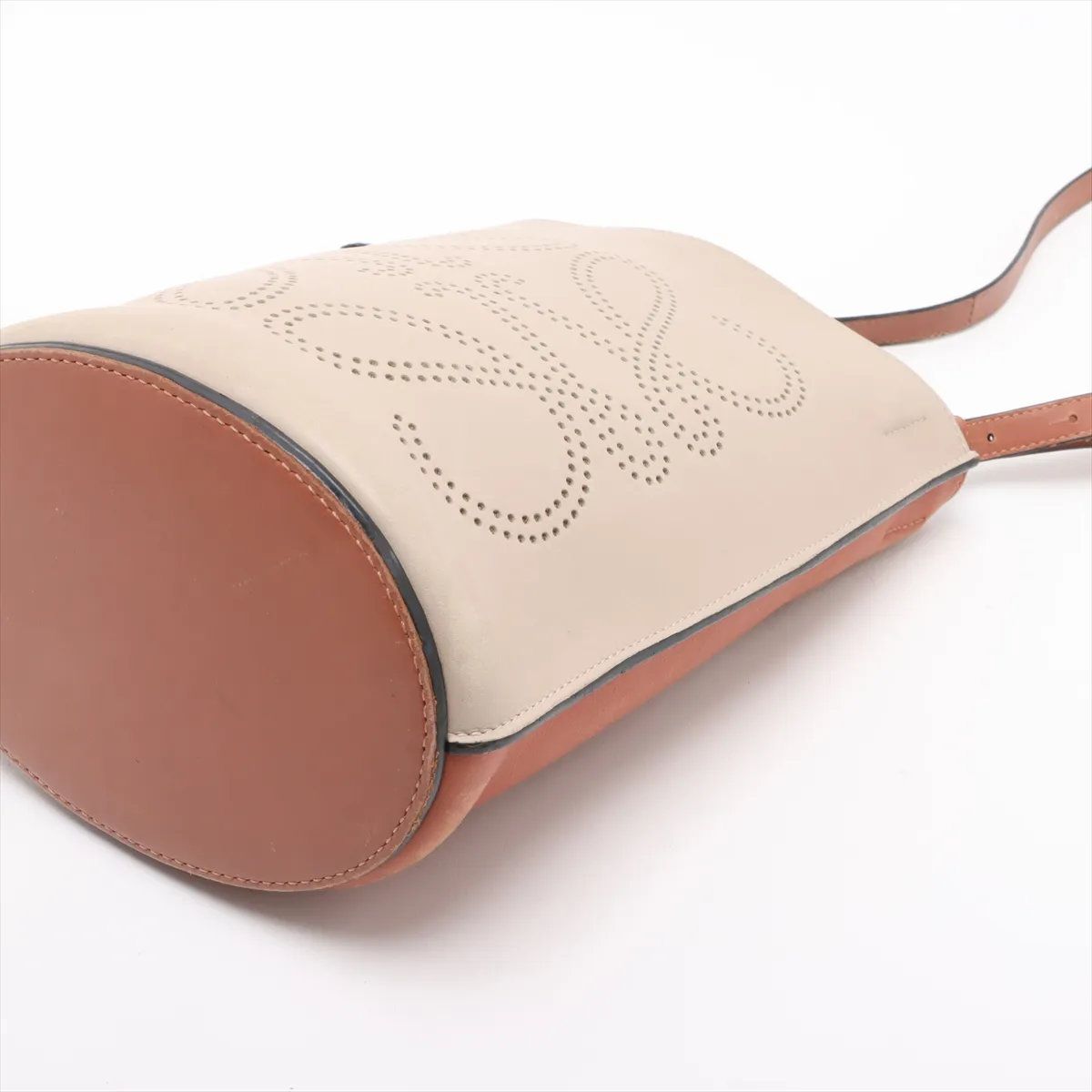 LOEWE ビジネスバッグ カーフレザー レザー アナグラム 鍵