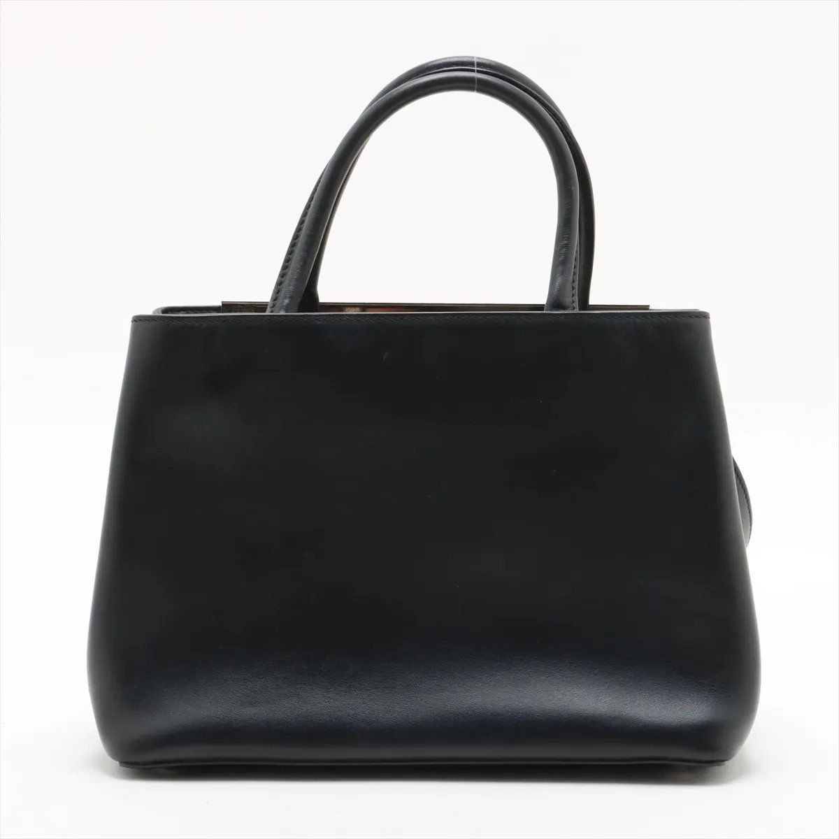 FENDI プチ トゥージュール 2WAY ショルダーバッグ レザー 黒 美品 フェンディ プチ トゥージュール 8BH253 レザー 2WAY