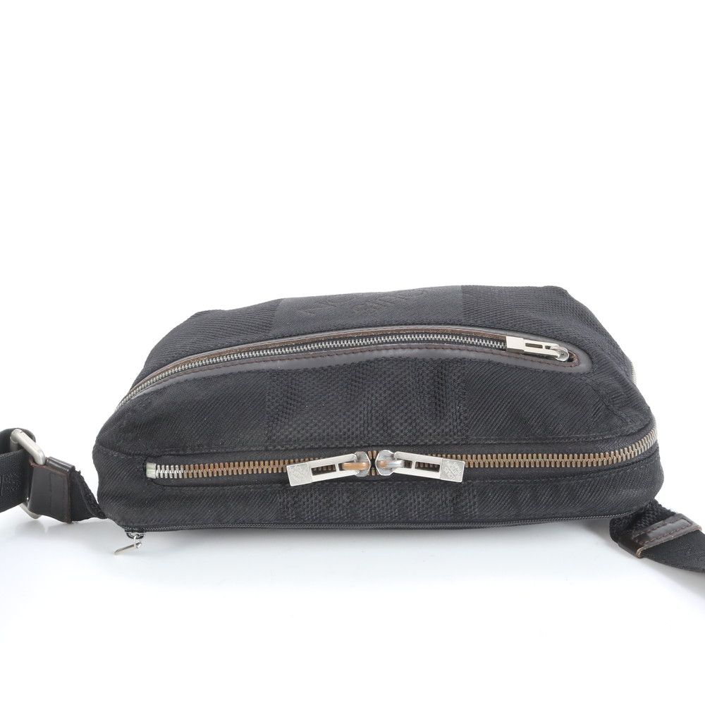 極美品 ルイヴィトン ダミエ ジェアン アルシェ M93021 レザー ボディ