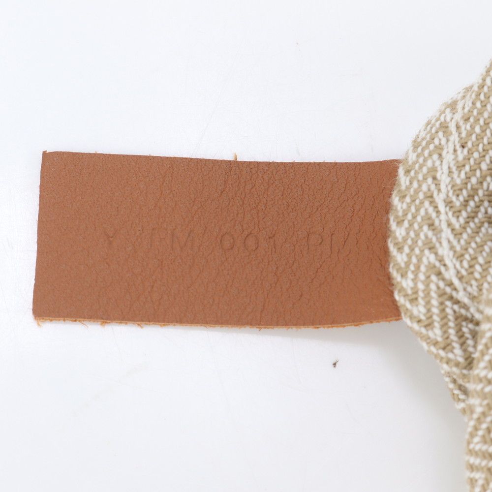 【美品】HERMES ショルダーバッグ　ヘリンボーン　レザー　リュック　Y刻印 美品】HERMES ショルダーバッグ ヘリンボーン レザー リュック Y刻印