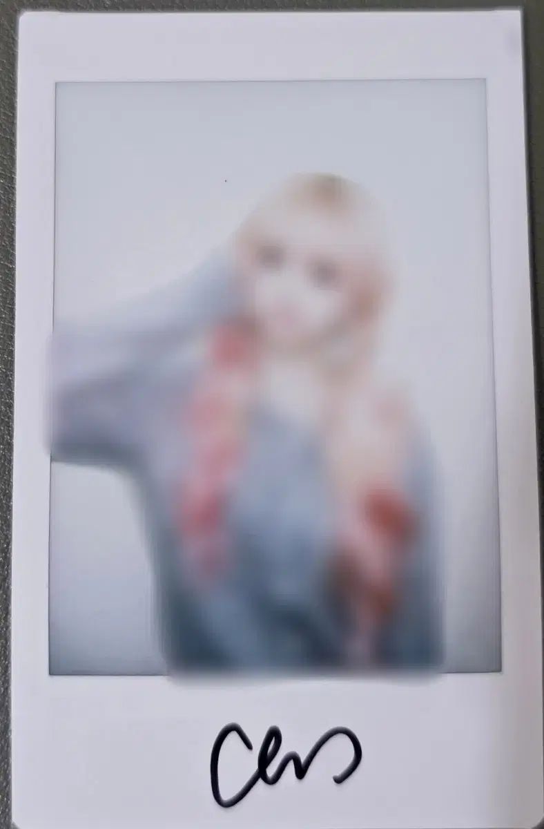 トリプルエス キム チェウォン KIM CHAEWON チェウォン サイン入りポラロイド サイン入りチェキ