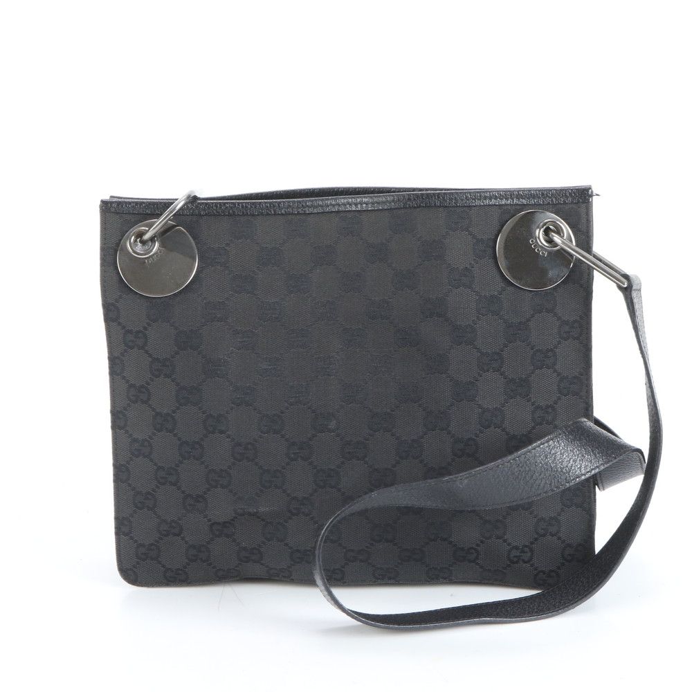 Q2262 超美品!! グッチ GGキャンバス×レザー ハンド・ショルダー Q2262 超美品!! グッチ GGキャンバス×レザー ハンド・ショルダー Q2262