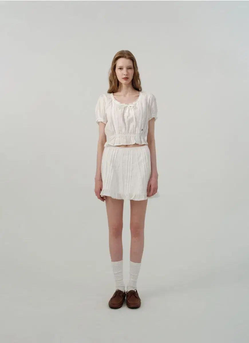 ザ バーネット 半袖 ブラウス スカート セット