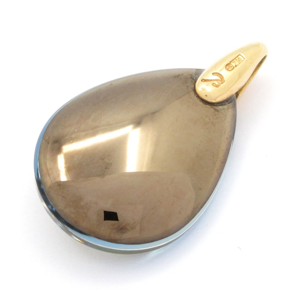 Baccarat バカラ ペンダントトップ - K 18 YG×マルチ 総重量 8.7 g