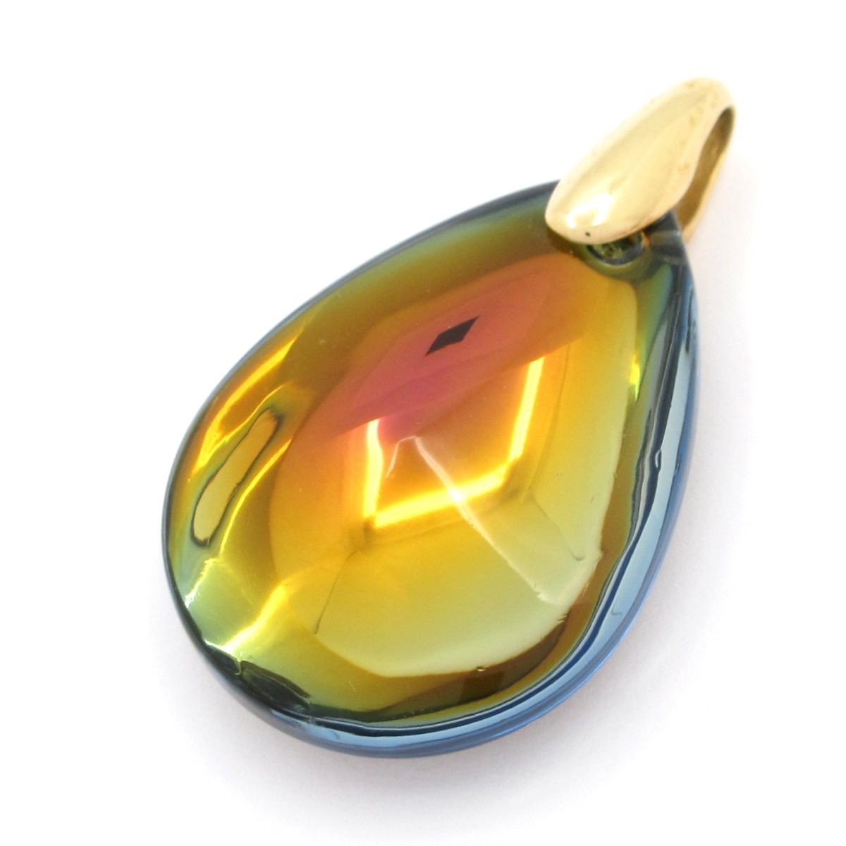 Baccarat バカラ ペンダントトップ - K18YG×マルチ 総重量 8.7g