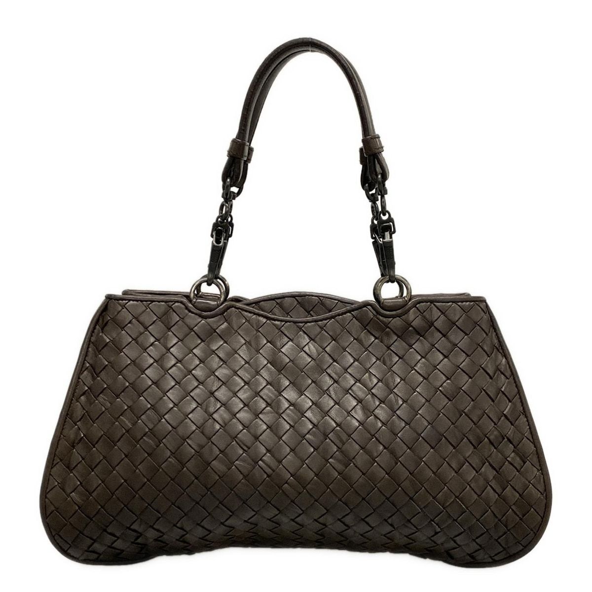 BOTTEGAVENETA ボッテガヴェネタ ダークブラウン トートバッグ BOTTEGA VENETA トートバッグ ダークブラウン BOTTEGA VENETA ボッテガ