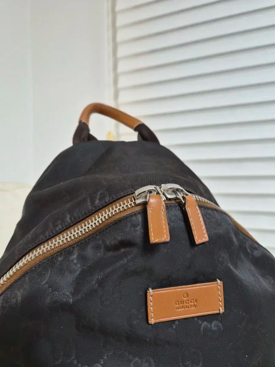 グッチ GUCCI GG ロゴ バックパック ブラウン