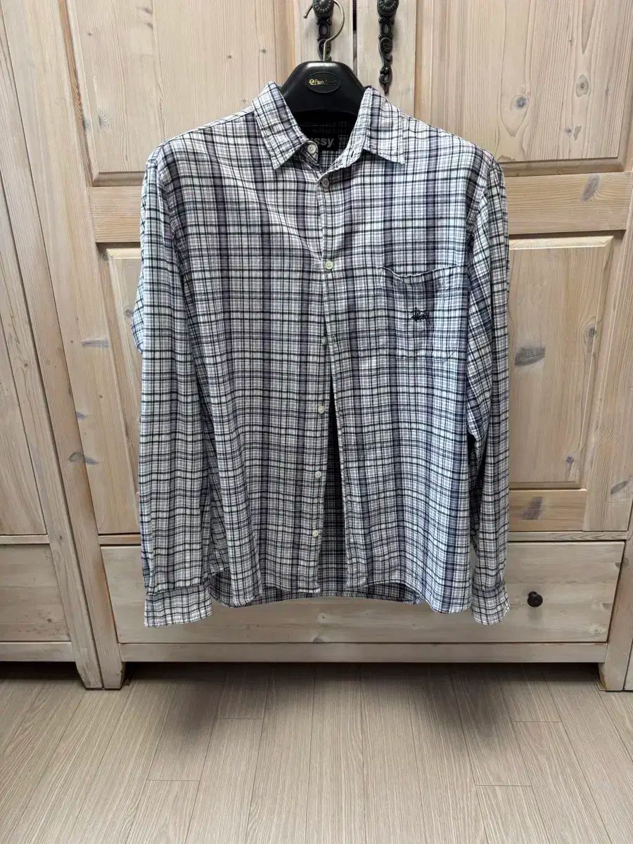 STUSSY チェックシャツ