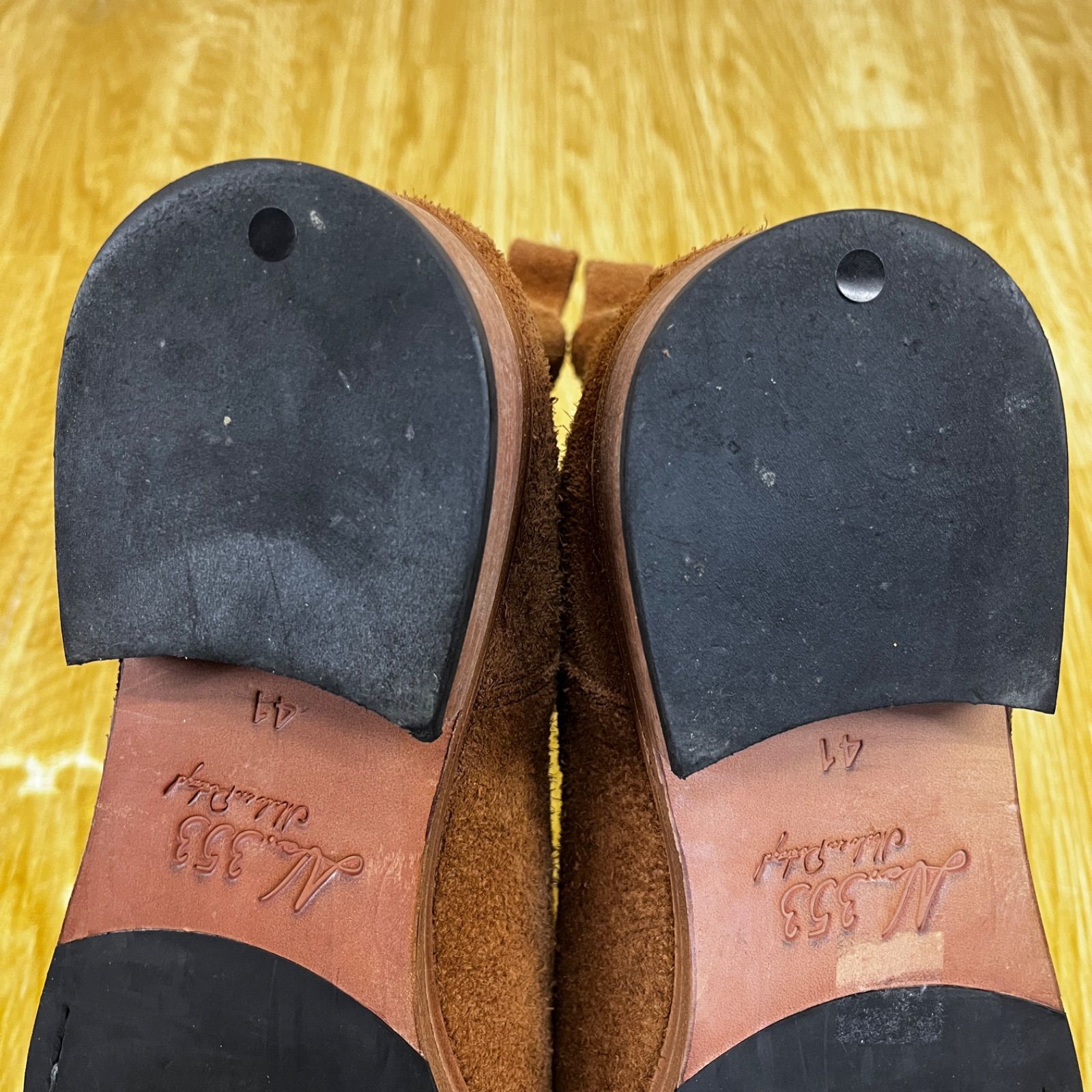 353 スエードサイドゴアブーツ